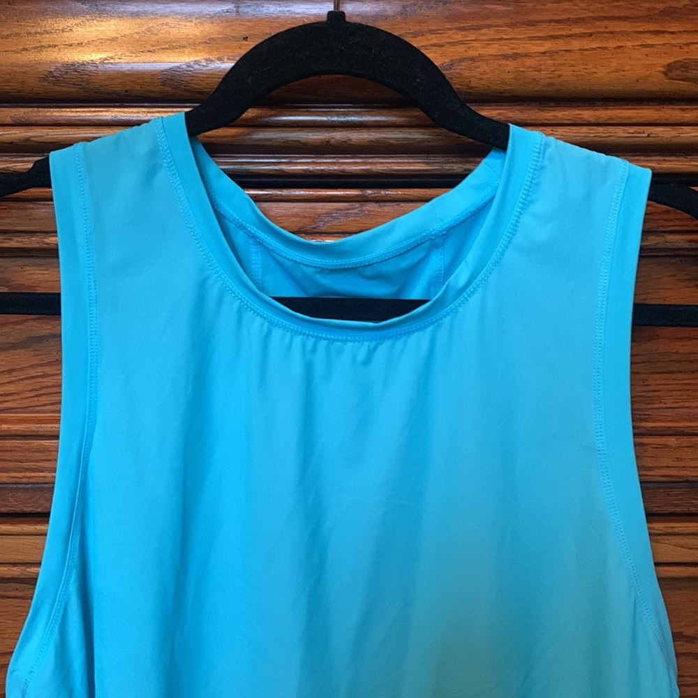 Zyia Active Open Panel Split Back Mesh Tank Top - image 5